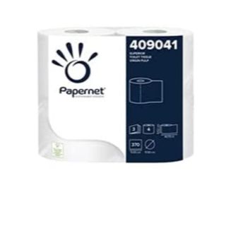 Papernet Superior - Carta igienica - cellulosa - 370 fogli - rotolo - 40.7 m - …