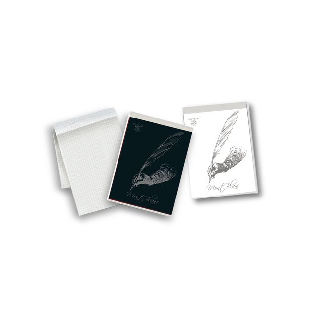 Blocco Montblanc - A5 - 60 gr - 70 fogli - 1 rigo - Pigna