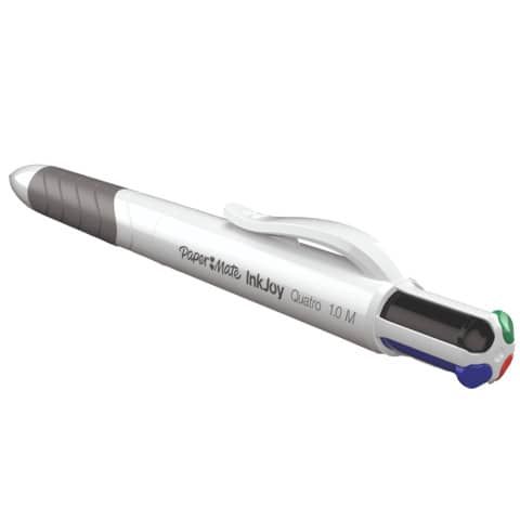 Penna a sfera a scatto multifunzione Inkjoy Quatro - punta 1,0mm - classic - Pa…