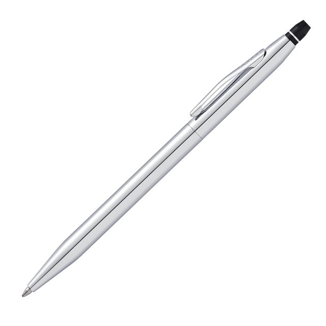 Penna sfera Click - punta M - fusto cromo - Cross