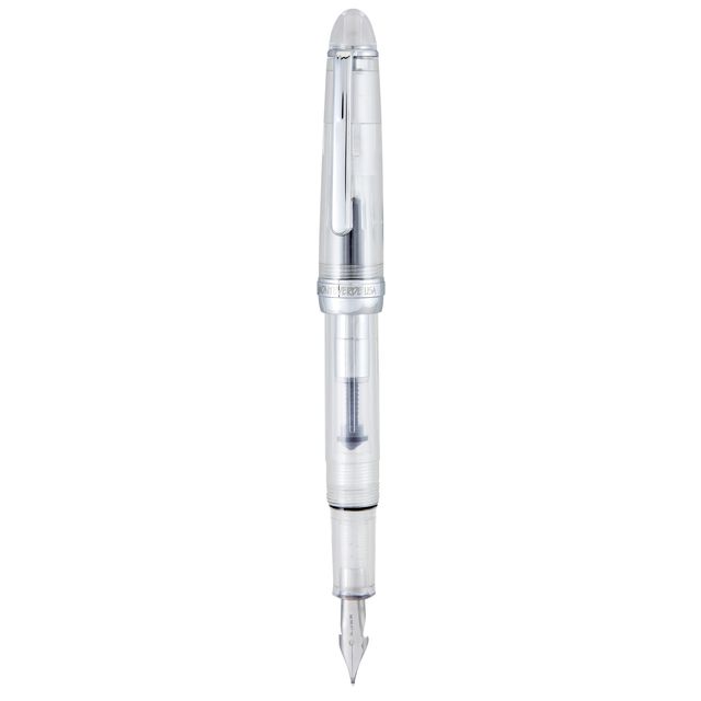 Penna stilografica Monza - tratto medio - fusto in resina trasparente - Monteve…