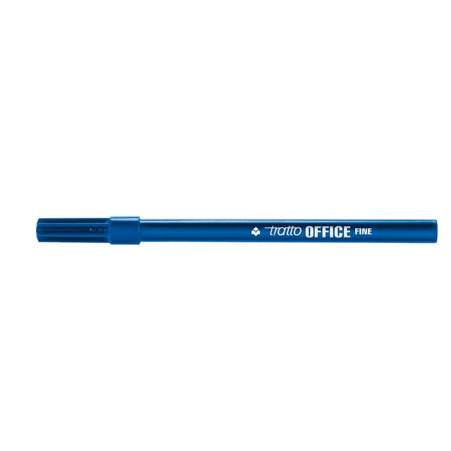 Pennarelli Office - punta feltro - punta fine - tratto 0,7 mm - blu - Tratto - …