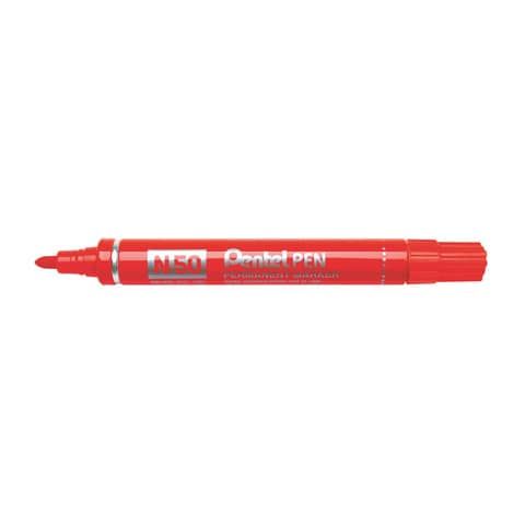 Pentel PEN N50 - Marcatore - permanente - rosso - 2.2 mm