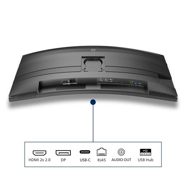 Philips 34B2U5600C - 5000 Series - monitor a LED - curvato - USB - 34" - 3440 x…