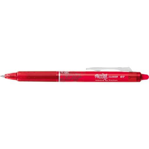 Pilot FriXion Ball Clicker - Penna a sfera - non permanente - rosso - inchiostr…