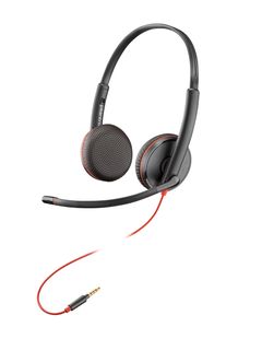 Poly Blackwire C3225 - Blackwire 3200 Series - cuffie con microfono - over ear …