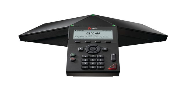 Poly Trio 8300 - Telefono VoIP da conferenza - con interfaccia Bluetooth con ID…