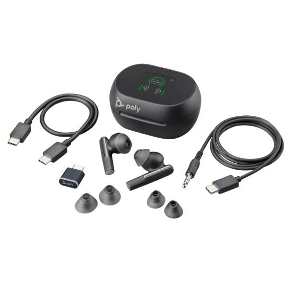 Poly Voyager Free 60+ - True wireless earphones con microfono - in-ear - Blueto…