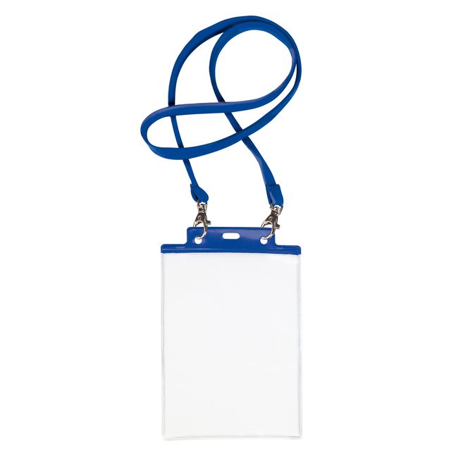 Portanome Pass 7 St M - cordoncino blu - 15 x 21 cm (A5) - blu - Sei Rota - con…