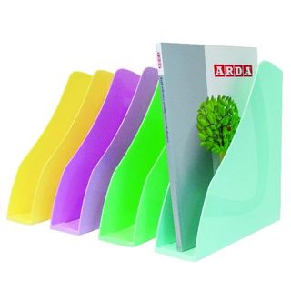 Portariviste Keep Colour Pastel - 7,5 x 26,6 x 27,8cm - giallo - Arda