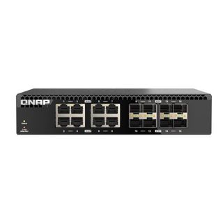 QNAP QSW-3216R-8S8T - Switch - 8 x 100/1000/2.5G/5G/10GBase-T + 8 x 10Gb Ethern…