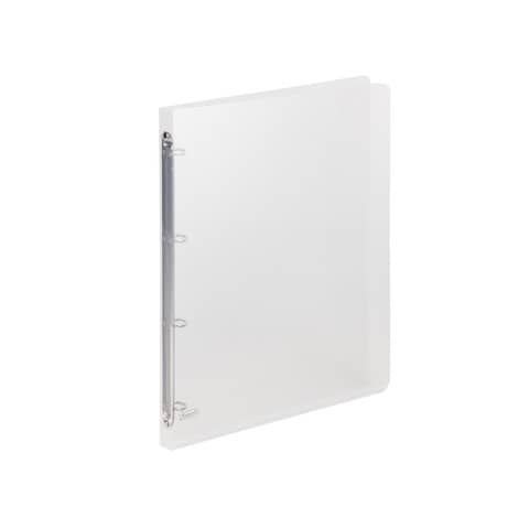 Raccoglitore Lumina - 22 x 30 cm - 4 anelli tondi 15 mm - PP - trasparente - Fa…