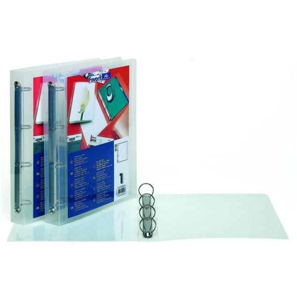 Raccoglitore personalizzabile Lumina - 22 x 30 cm - 4 anelli tondi 15 mm - PP -…