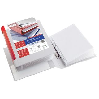Raccoglitore personalizzabile Stelvio TI - 22 x 30 cm - 4 anelli a R 13 mm - do…
