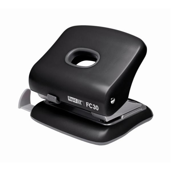 Rapid Fashion FC30 - Perforatore - 30 fogli / 3 mm - metallo, plastica ABS - ne…