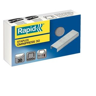 Rapid Omnipress 30 - Punti metallici - 6 mm - filo metallico galvanizzato - pac…