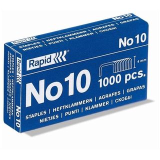 Rapid Standard - Punti metallici - 10/4 - 4 mm - acciaio galvanizzato - pacco d…