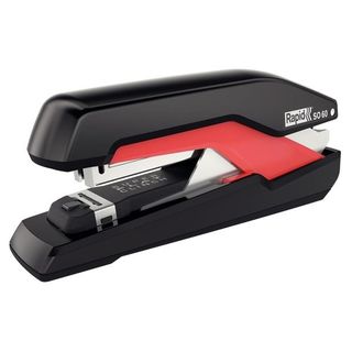Rapid Supreme SO60 - Cucitrice - 60 fogli - metallo, plastica ABS - nero, rosso