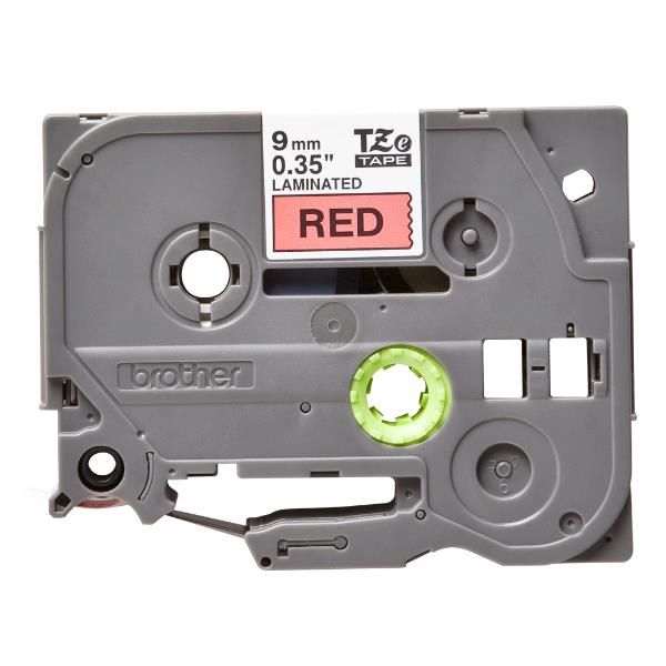 Brother - Nastro - Nero/Rosso - TZE421 - 9mm x 8mt