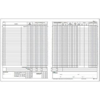 Registro Iva corrispettivi - 31 x 24,5cm - 15pg - numerate - Edipro