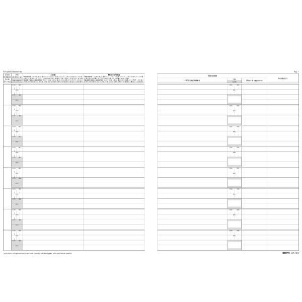 Registro antiriciclaggio per professionisti - 31 x 24cm - 46 fogli - Edipro