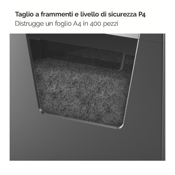 Rexel Momentum X415 - Distruggidocumenti - taglio incrociato - 4 x 40 mm - P-4