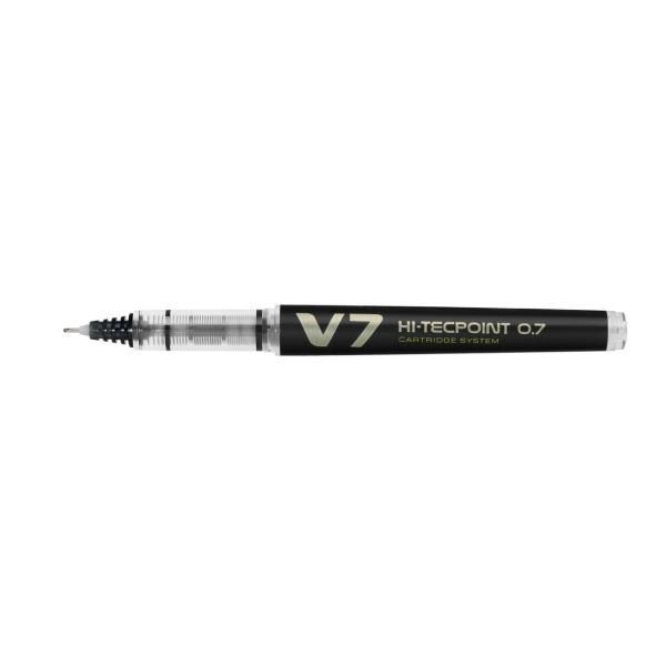 Roller Hi Tecpoint V7 ricaricabile Begreen con cappuccio - punta 0,70mm - nero …