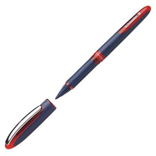 Roller One Business con cappuccio - tratto ultra smooth 0,6mm - rosso - Schneid…