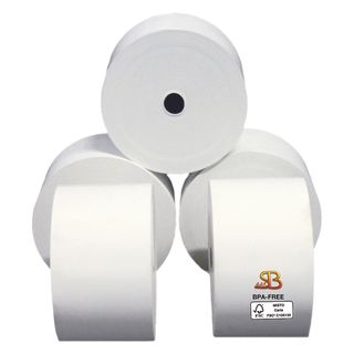 Rotolo per distributore self service - 57 mm x 85 m - 70 gr - diametro esterno …