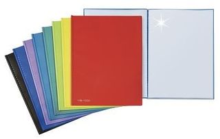 SEI ASSO - Porta listini - 10 compartimenti - per A4 - rosso