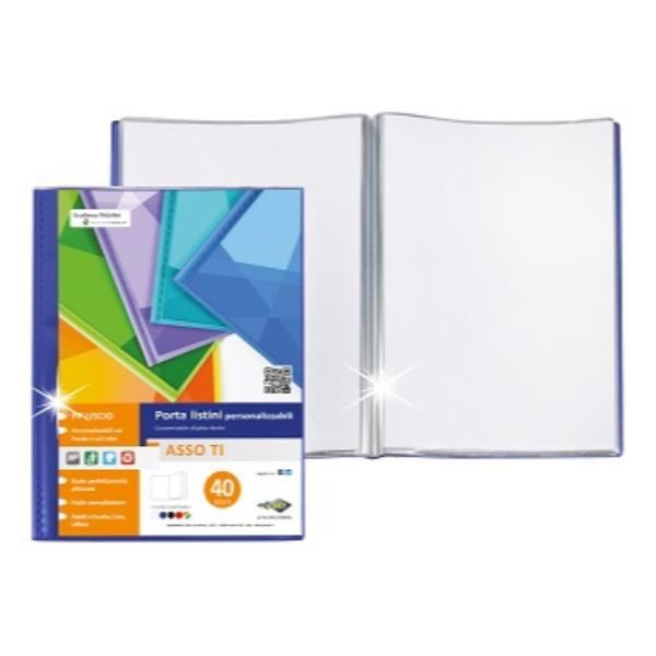 SEI ASSO TI - Portalistini per presentazione - 40 compartimenti - per 220 x 300…