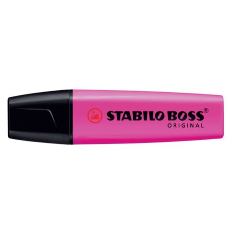 STABILO BOSS ORIGINAL - Evidenziatore - lilla fluorescente - inchiostro base ac…