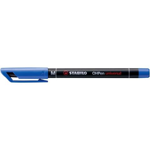 STABILO OHPen universal - Penna a punta sottile - permanente - per lucidi - blu…