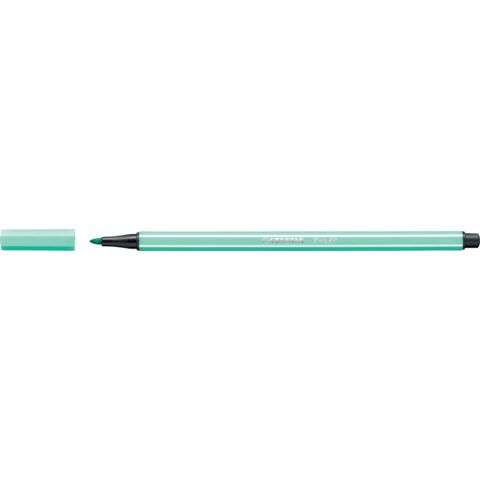 STABILO Pen 68 - Penna punta in fibra - verde ghiaccio - inchiostro base acqua …