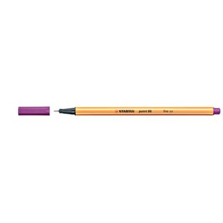 STABILO point 88 - Penna a punta sottile - lilla - 0.4 mm - fine