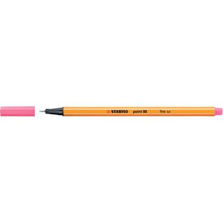STABILO point 88 - Penna a punta sottile - rosa chiaro - 0.4 mm - fine