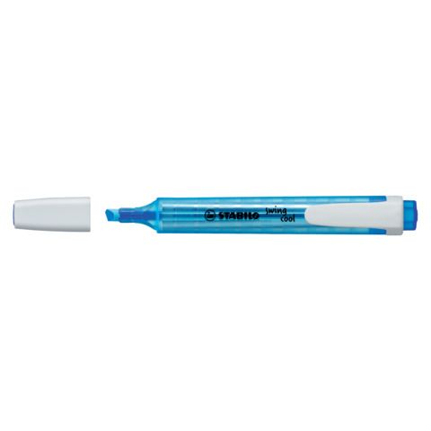 STABILO swing cool - Evidenziatore - blu fosforescente - inchiostro base acqua …