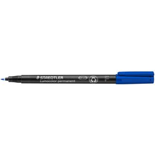 STAEDTLER Lumocolor - Marcatore - permanente - blu - 0.6 mm - fine