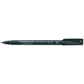 STAEDTLER Lumocolor 317 - Marcatore - permanente - nero - 1 mm - medio