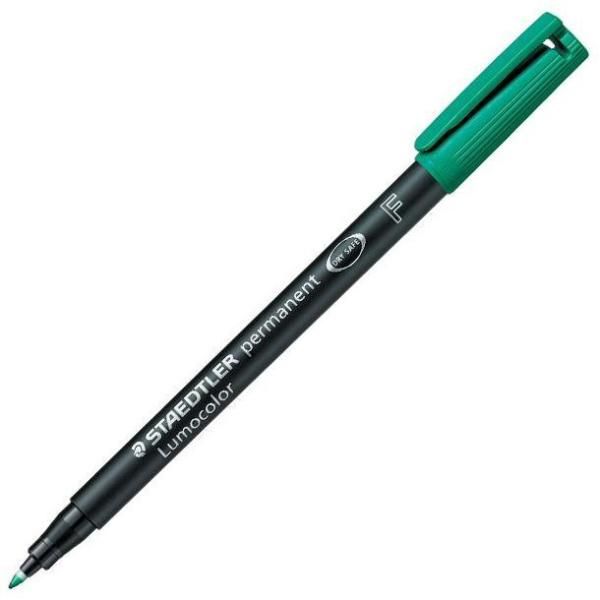 STAEDTLER Lumocolor 318 - Marcatore - permanente - verde - 0.6 mm - fine