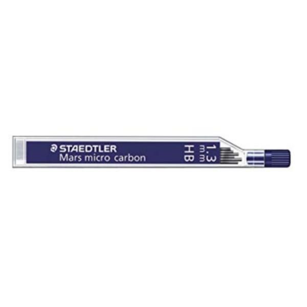 STAEDTLER Mars micro carbon - Mina per matita - HB - nero jet - 1.3 mm (pacchet…