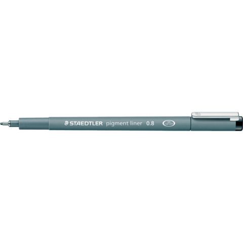 STAEDTLER pigment liner 308 - Penna a punta sottile - nero - inchiostro pigment…