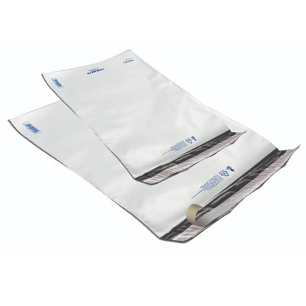 Sacchetto Polyself - per corrieri - C4 - 23 x 32,5 cm - PE - bianco/grigio - Bl…