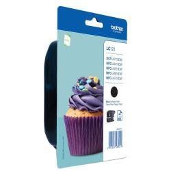 Brother LC123BK - Alta resa - nero - originale - blister - cartuccia d'inchiost…