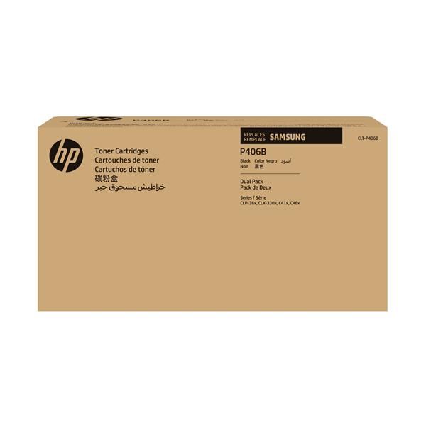 Samsung CLT-P406B - Confezione da 2 - nero - originale - cartuccia toner (SU374…
