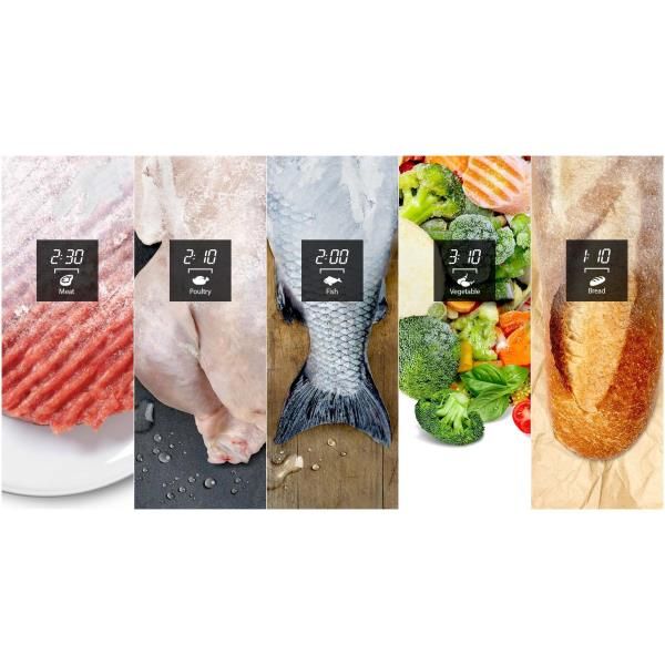 Samsung MG23K3515AS - Forno a microonde con grill - 32 litri - 800 W - argento