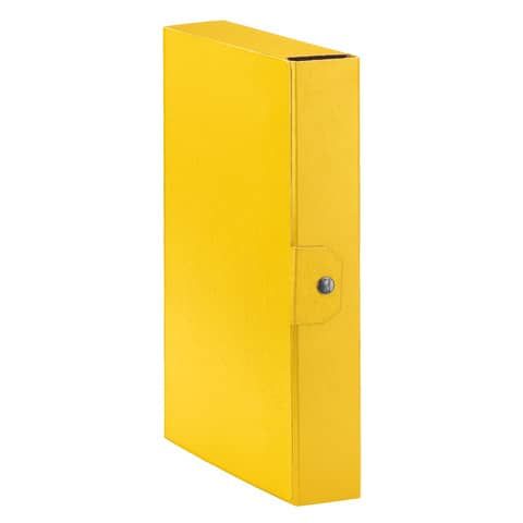 Scatola progetto Eurobox - dorso 6 cm - 25 x 35 cm - giallo - Esselte