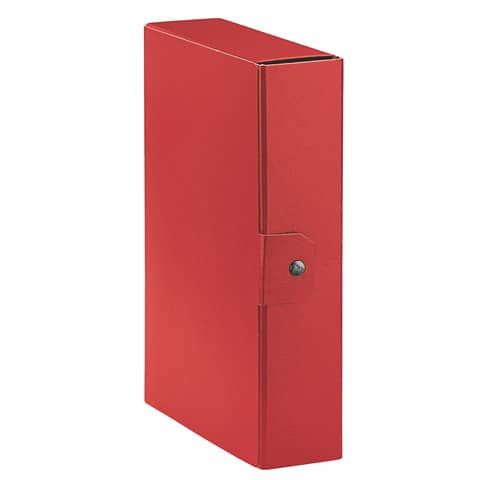 Scatola progetto Eurobox - dorso 6 cm - 25 x 35 cm - rosso - Esselte