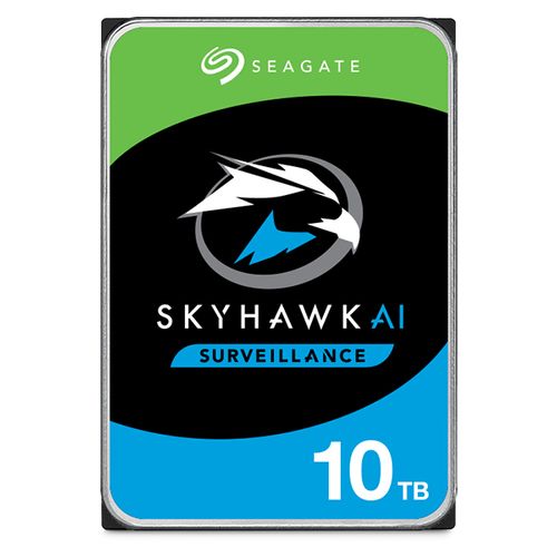 Seagate SkyHawk AI ST10000VE001 - HDD - 10 TB - interno - 3.5" - SATA 6Gb/s - 7…