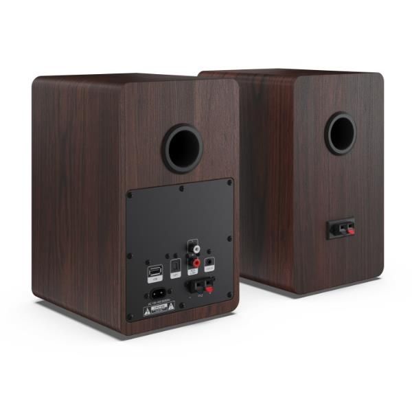 Sharp BOOKSHELF SPEAKERS, 2-vie, 2.0 canali, Con cavo e senza cavo, 60 W, Marro…